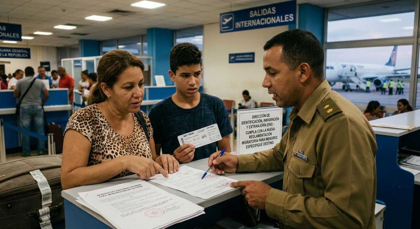 Alerta de Inmigración en Cuba: Permisos de Viaje para Menores